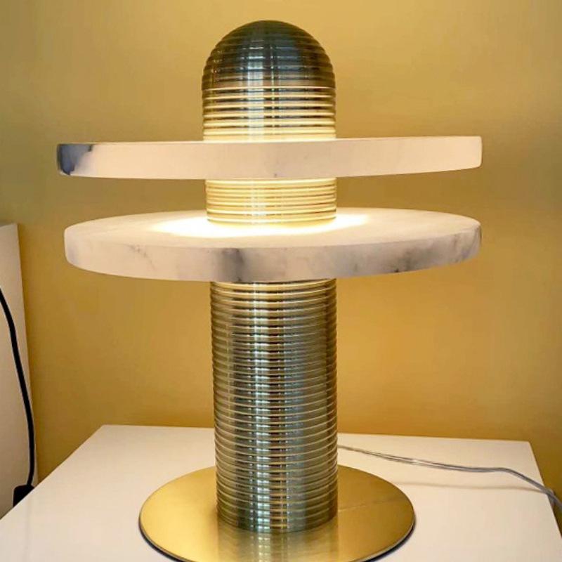 Nerio Modern Alabaster Table Lamp - Letslighting