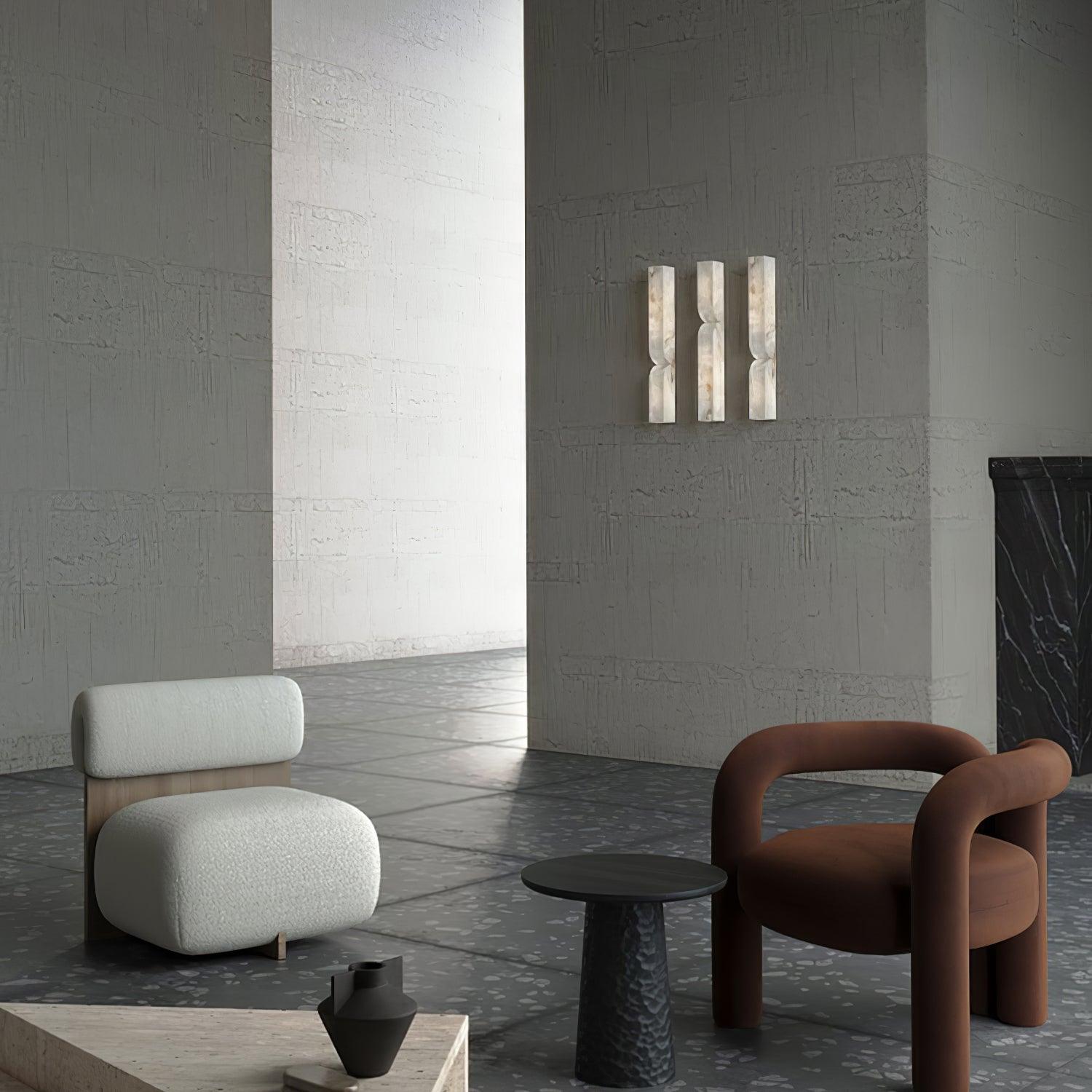 Imiraris Minimalist Alabaster Wall Light - Letslighting