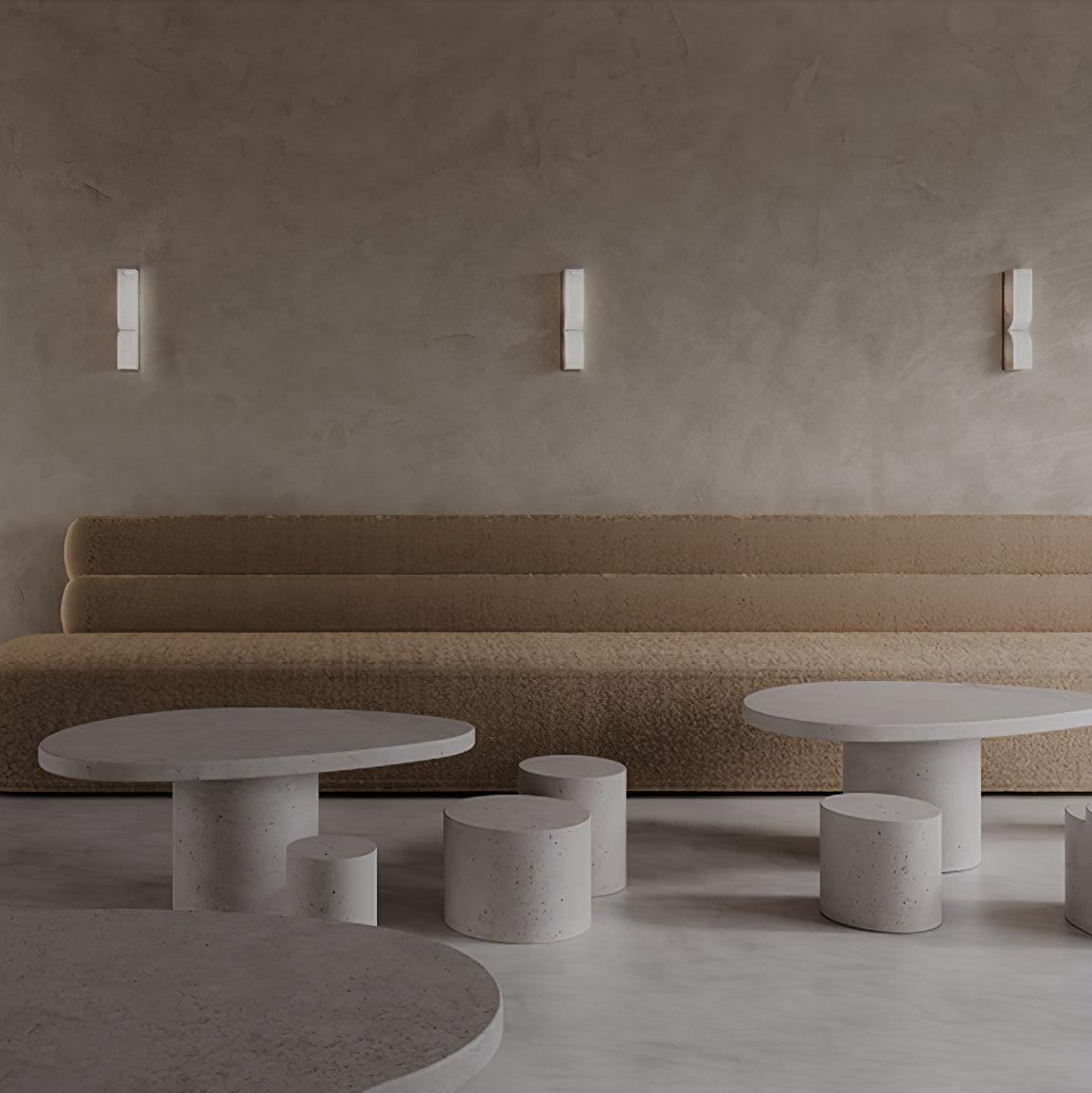 Imiraris Minimalist Alabaster Wall Light - Letslighting