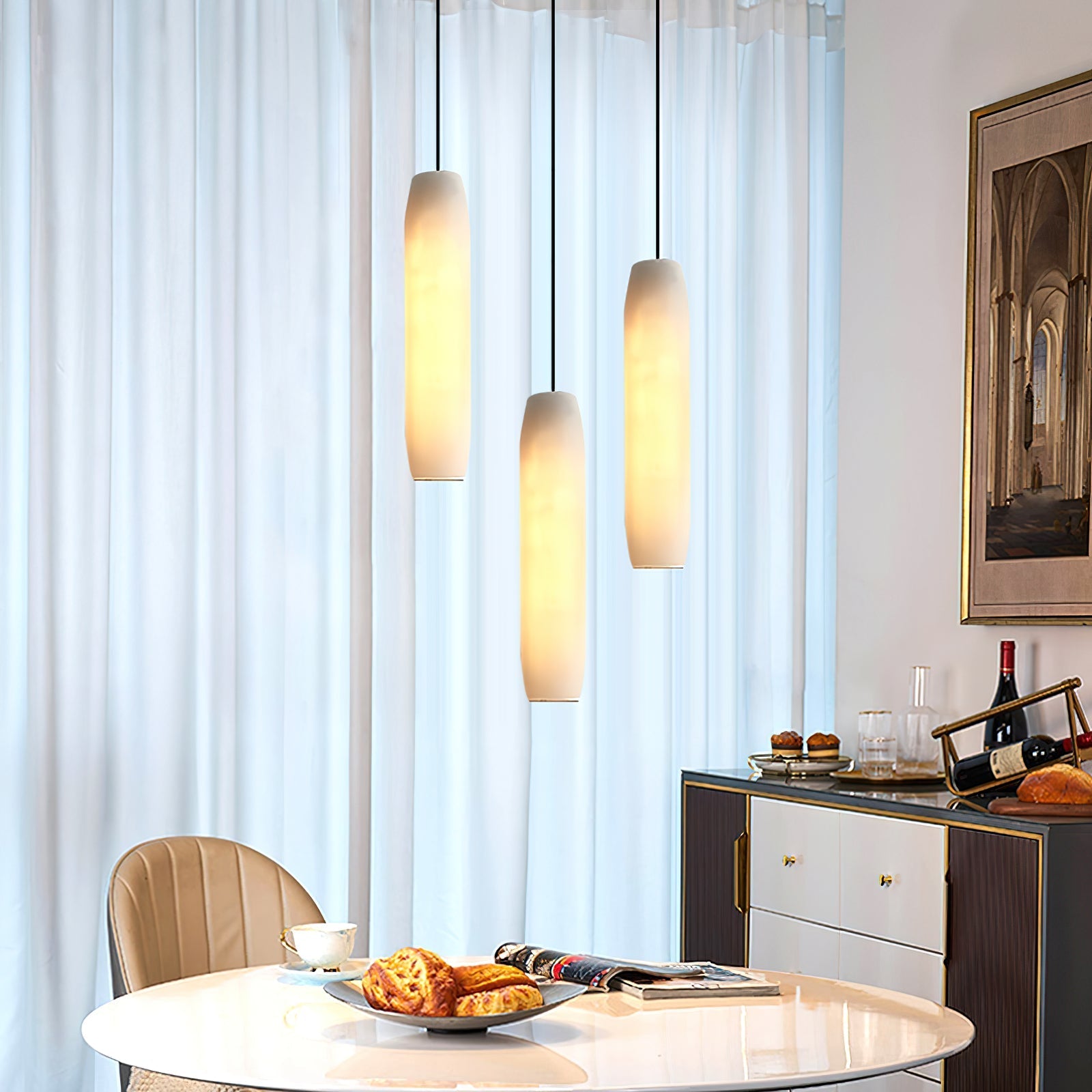 Asbury Alabaster Pendant Light - Letslighting