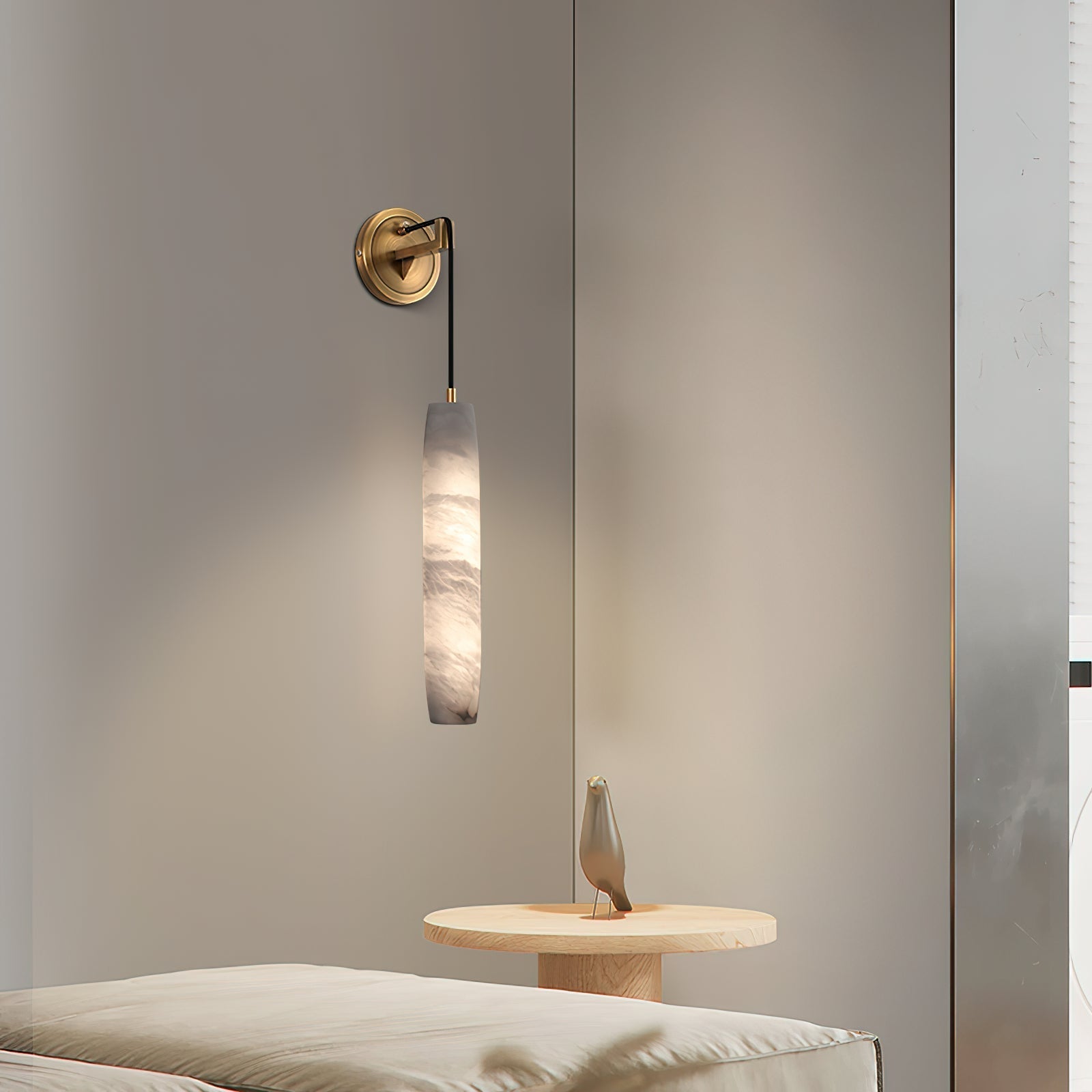 Alabaster Individual Creativity Flute Wall Lamp - Letslighting