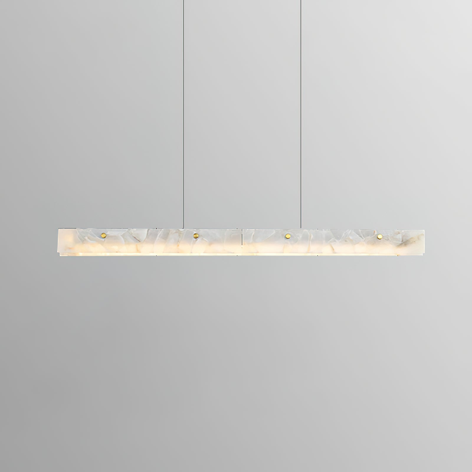 Alabaster LED Modern Linear Pendant Light - Letslighting