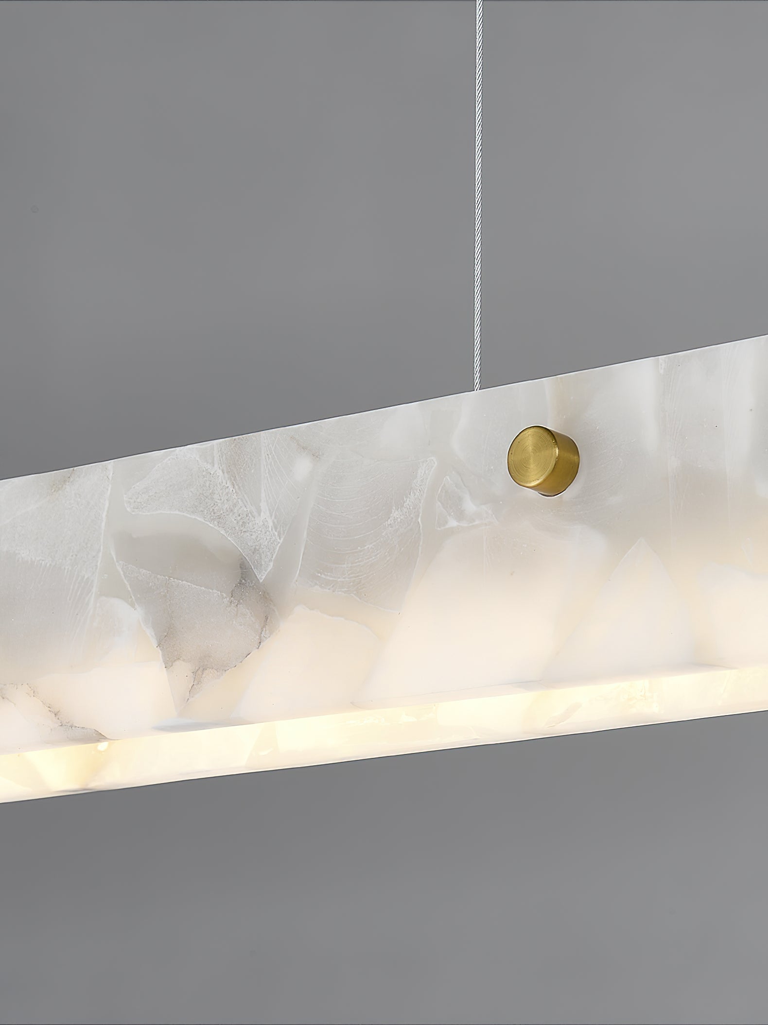 Alabaster LED Modern Linear Pendant Light - Letslighting
