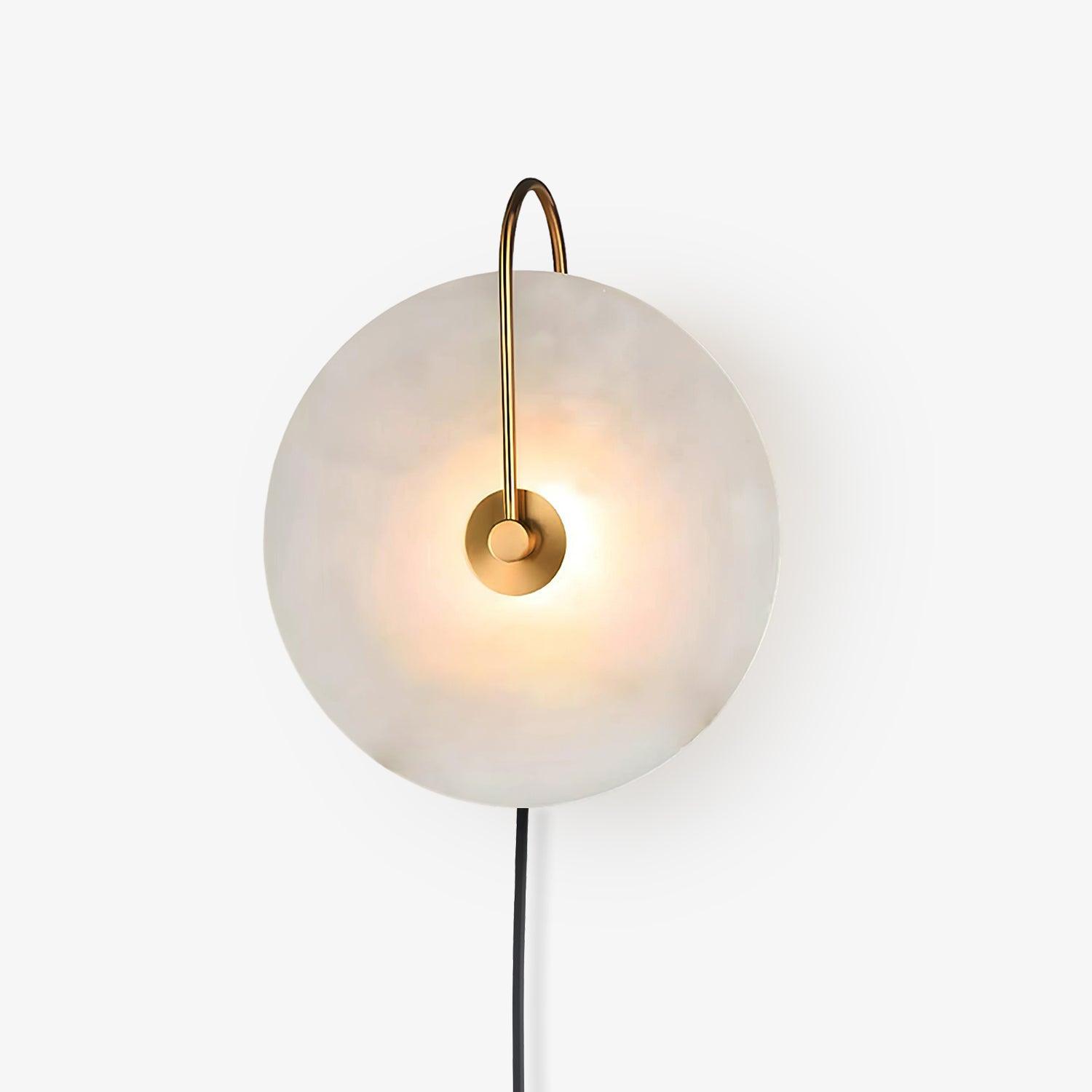 Ceraeyra Alabaster Globe Wall Light - Letslighting