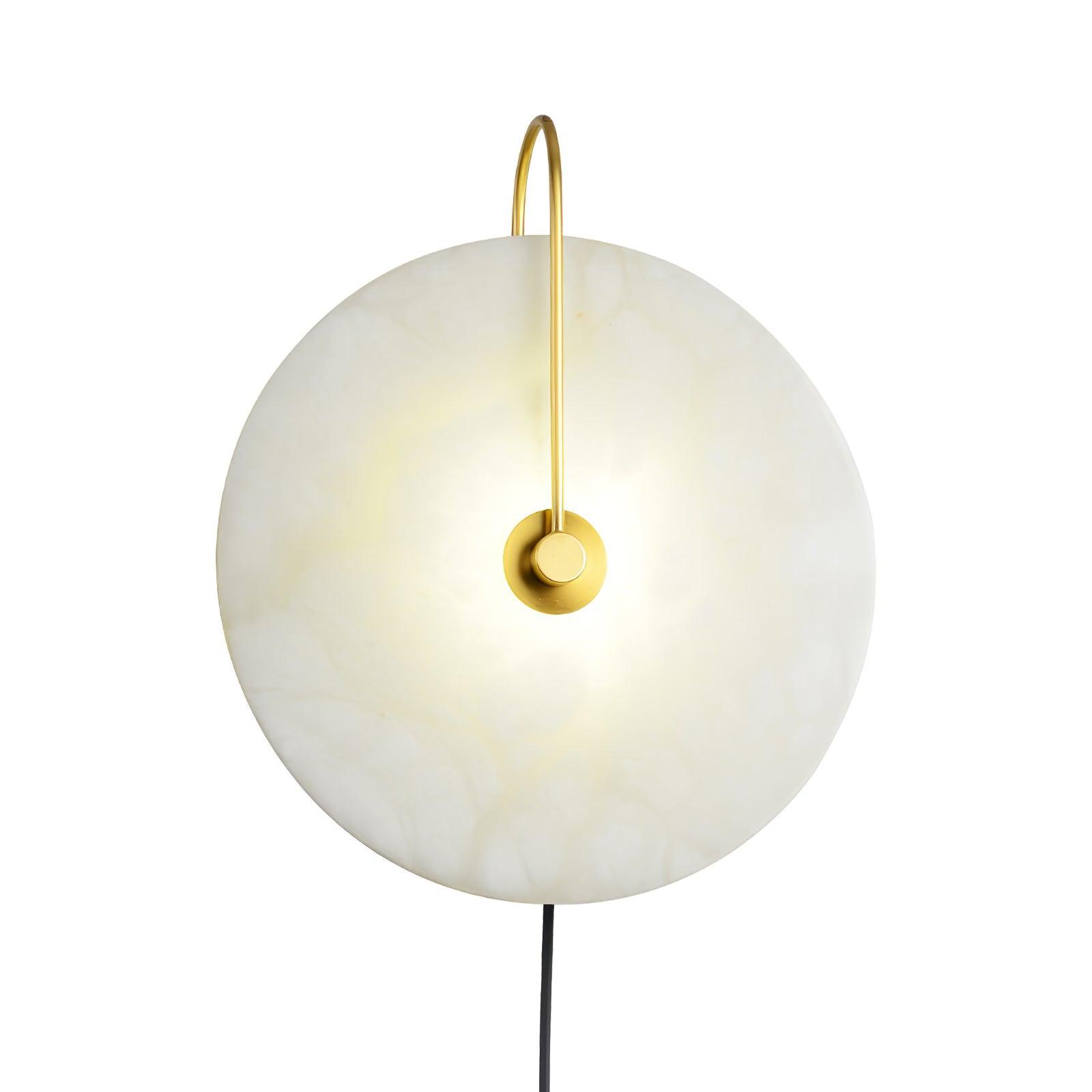 Ceraeyra Alabaster Globe Wall Light - Letslighting