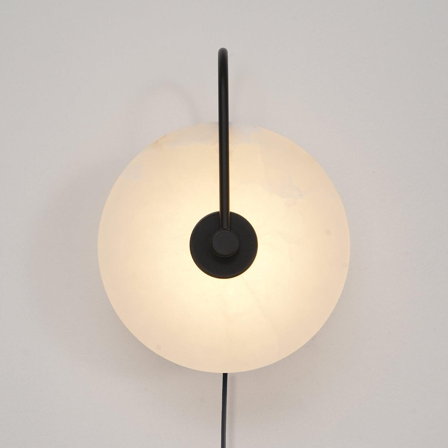 Ceraeyra Alabaster Globe Wall Light - Letslighting