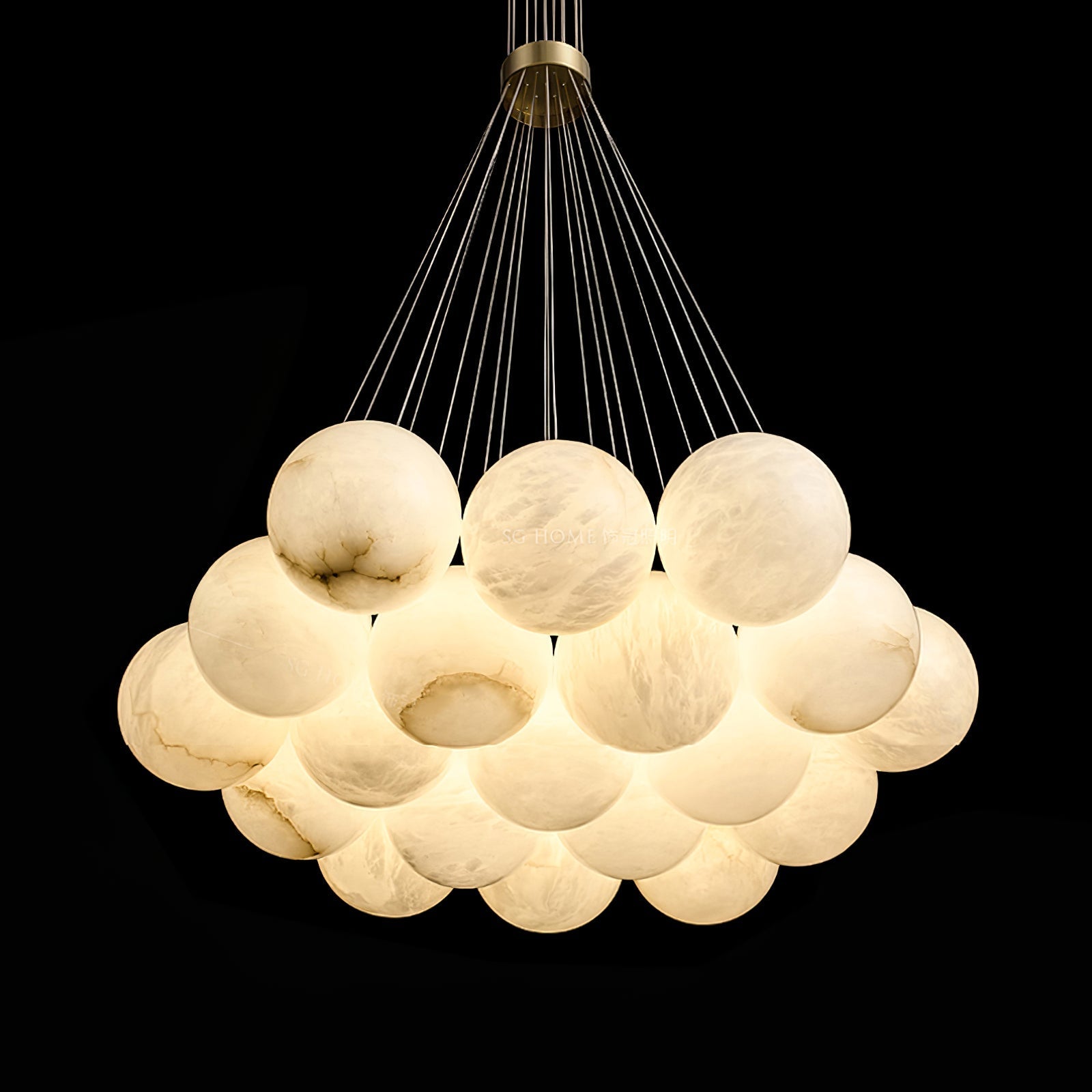 Zovenila Alabaster Chandelier - Letslighting