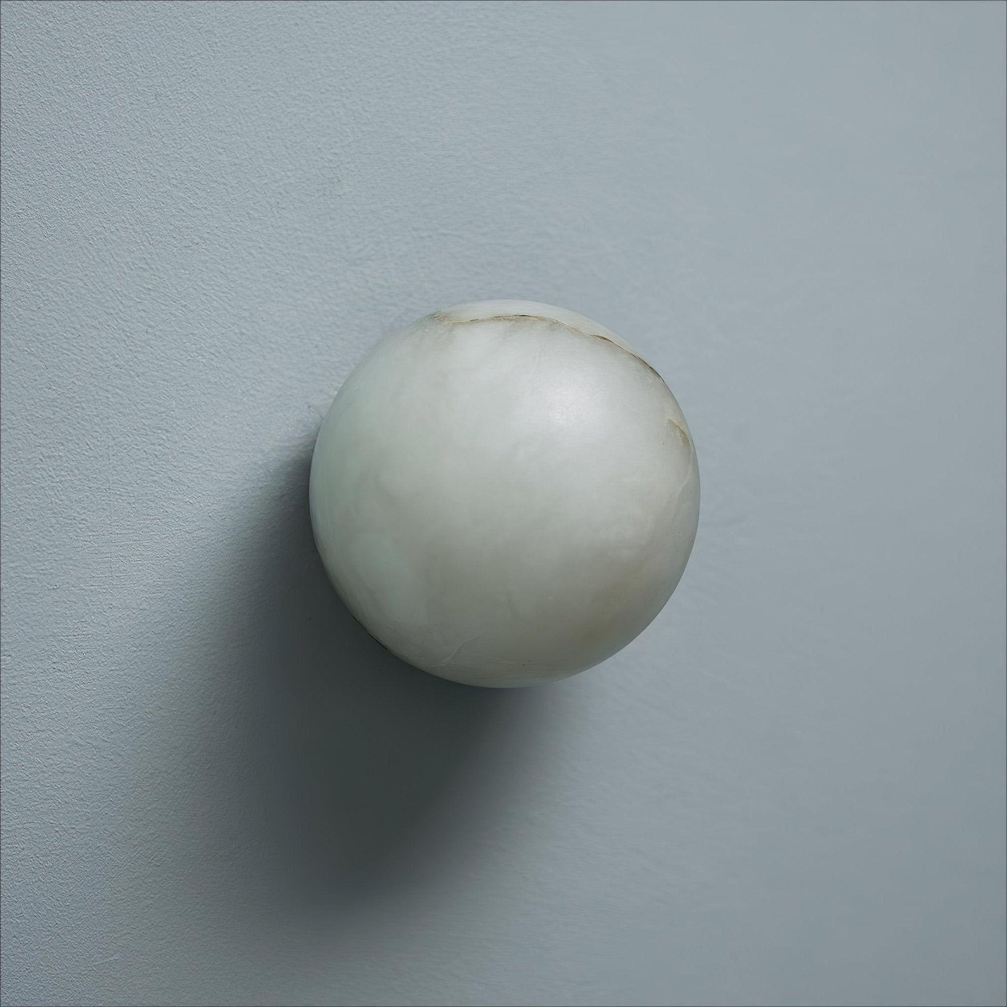 Kristy Alabaster Mini Orb Wall Lamp - Letslighting
