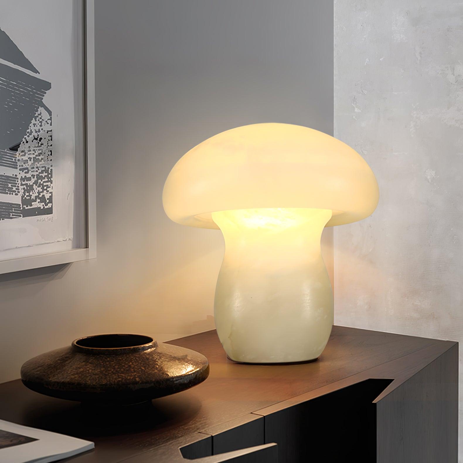 Nera Alabaster Table Lamp - Letslighting