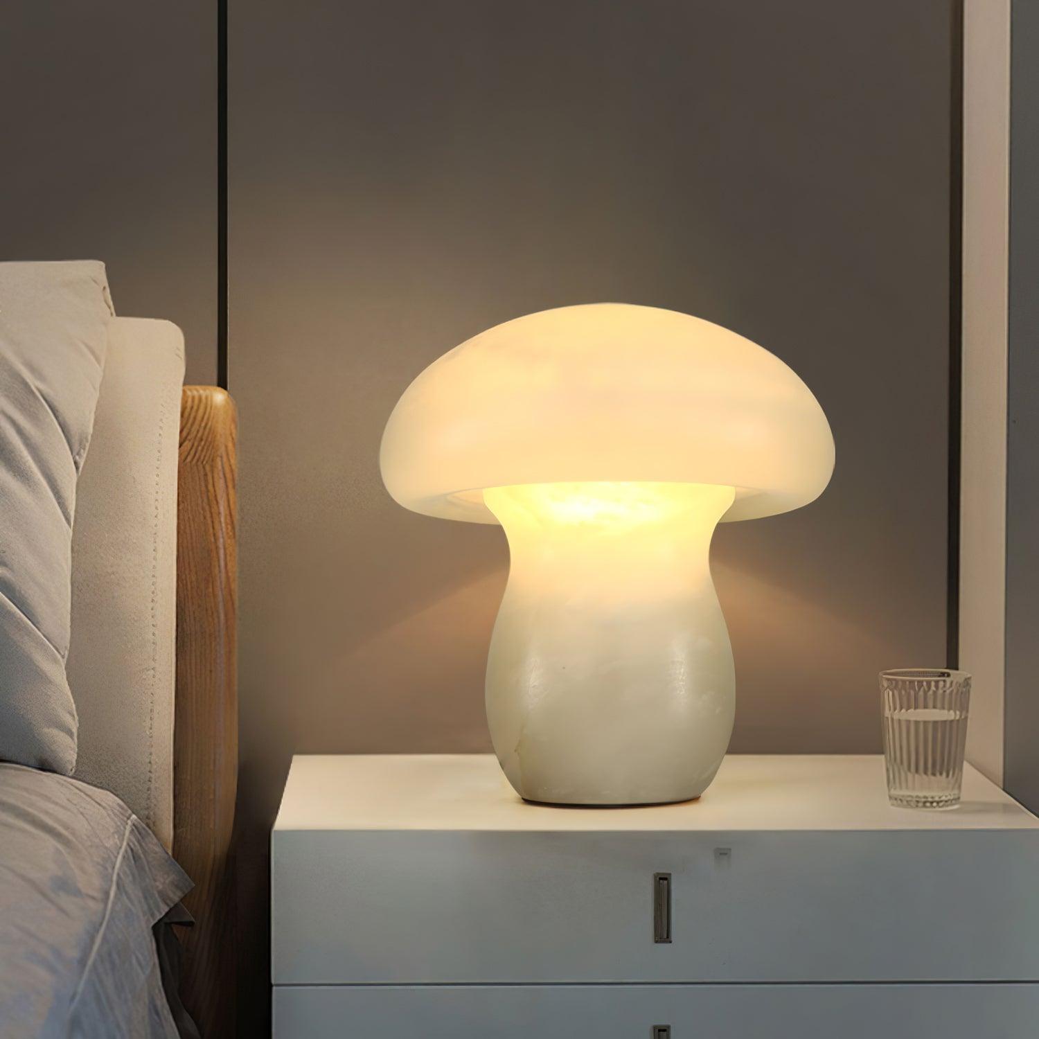 Nera Alabaster Table Lamp - Letslighting