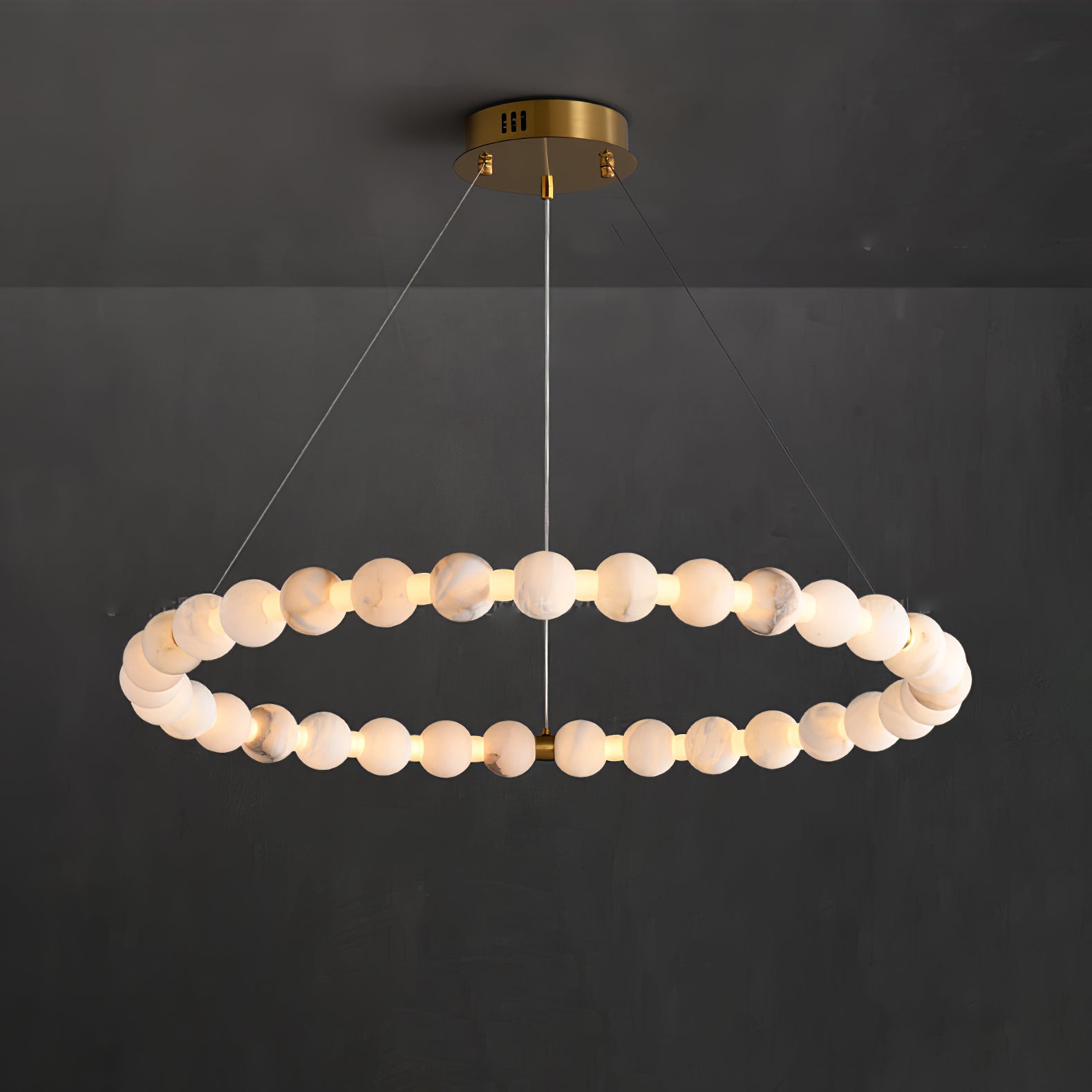 Orion Modern Alabaster Pendant Light