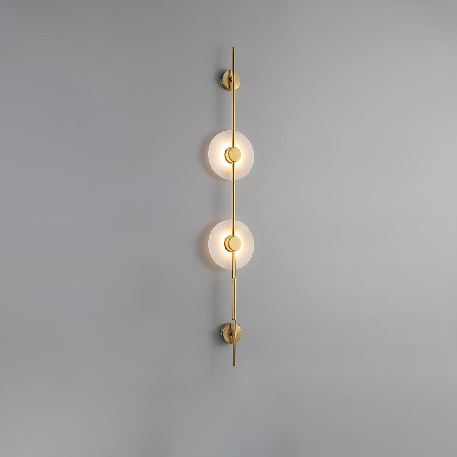 Edria Minimalist Alabaster Wall Light - Letslighting