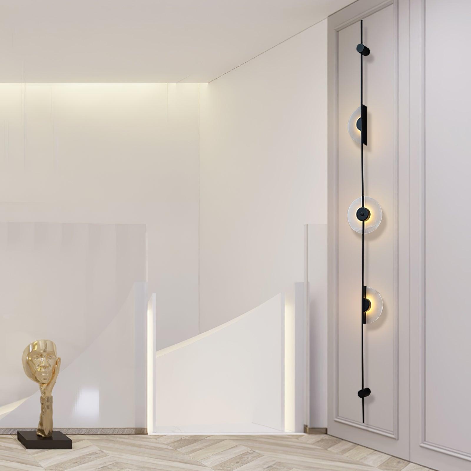 Edria Minimalist Alabaster Wall Light - Letslighting