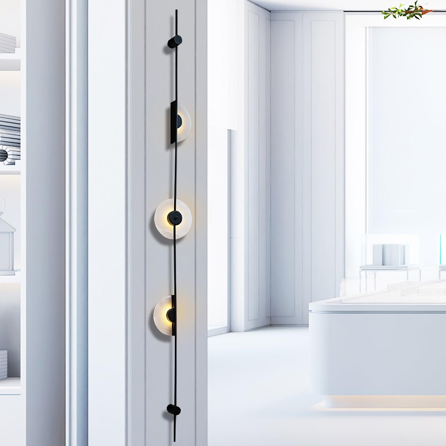 Edria Minimalist Alabaster Wall Light - Letslighting