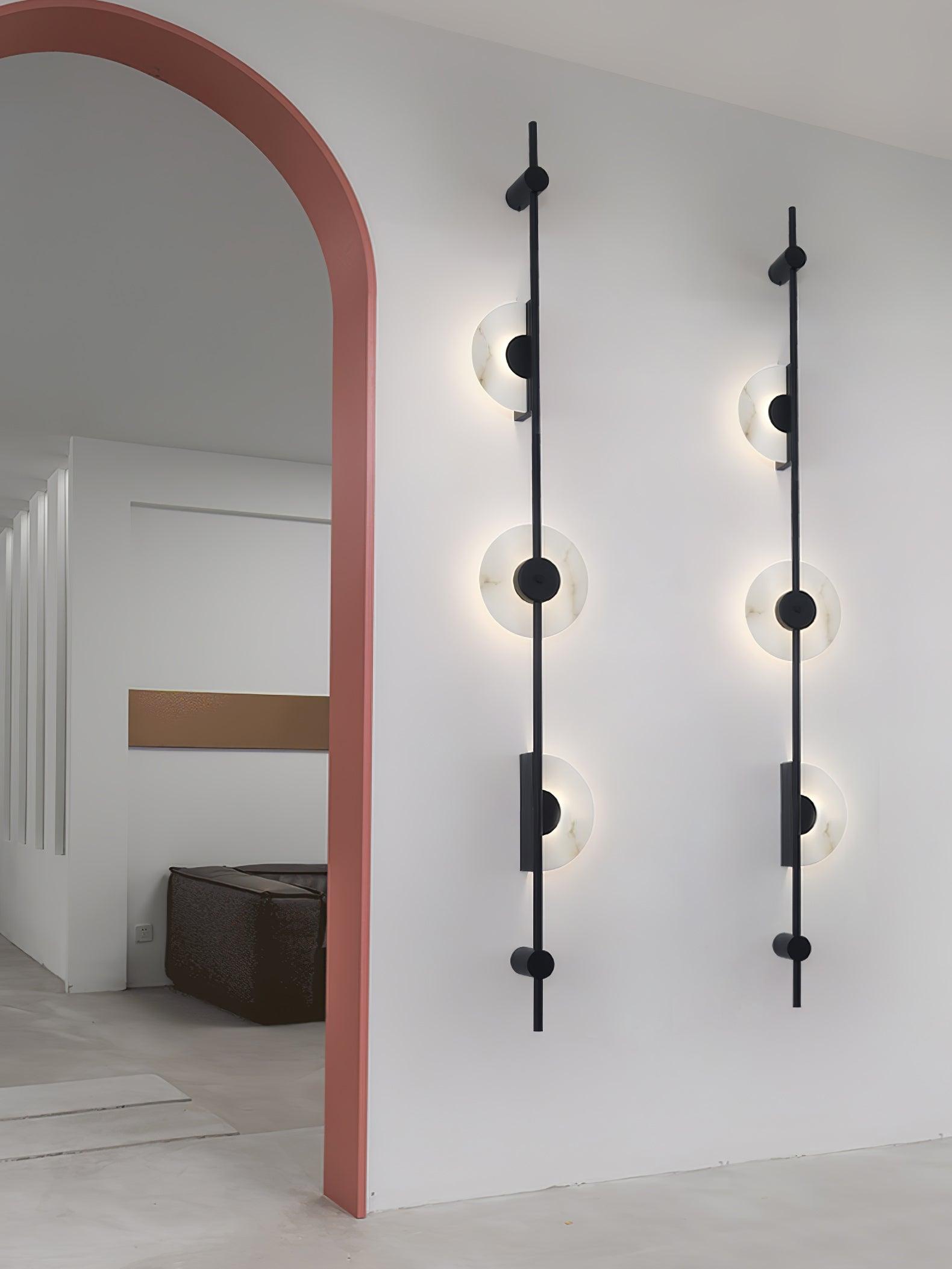 Edria Minimalist Alabaster Wall Light - Letslighting