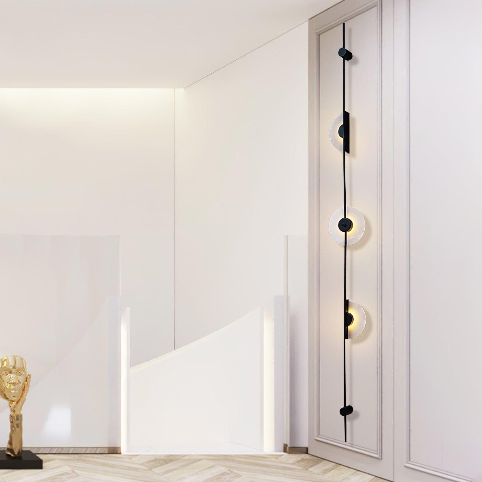 Edria Minimalist Alabaster Wall Light - Letslighting