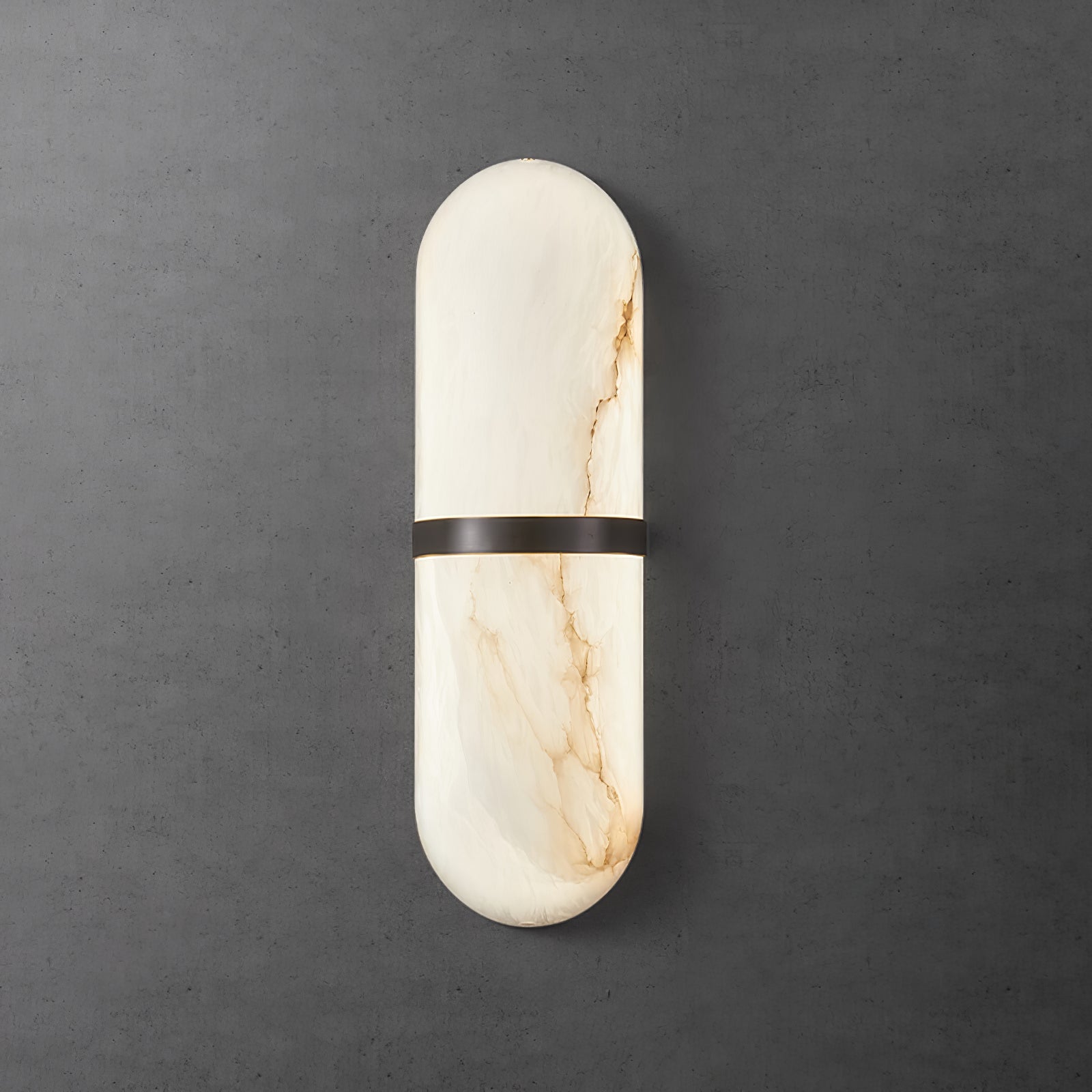 Ostruvyd Luxury Pill Alabaster Wall Lamp - Letslighting