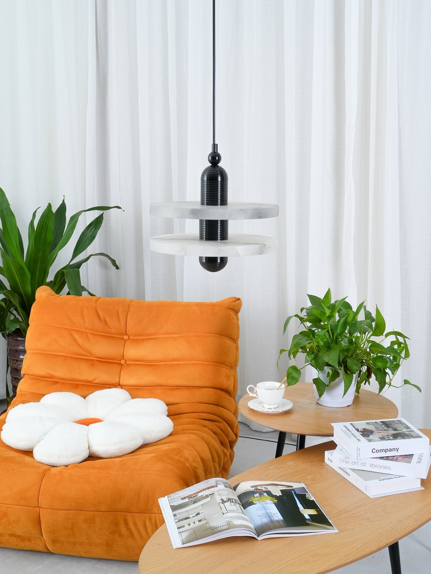 Alabaster Planes Pendant Lamp - Letslighting