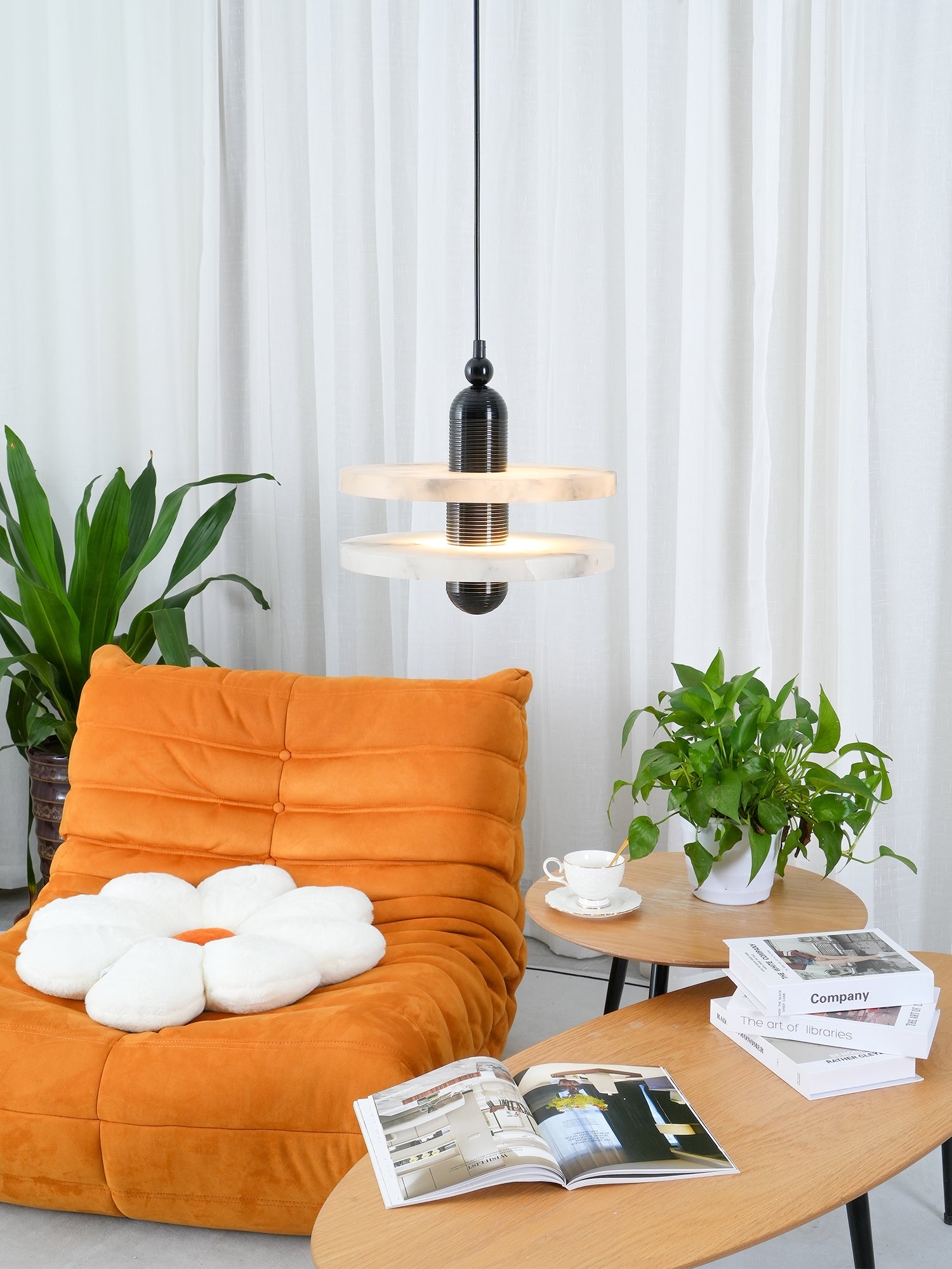 Alabaster Planes Pendant Lamp - Letslighting