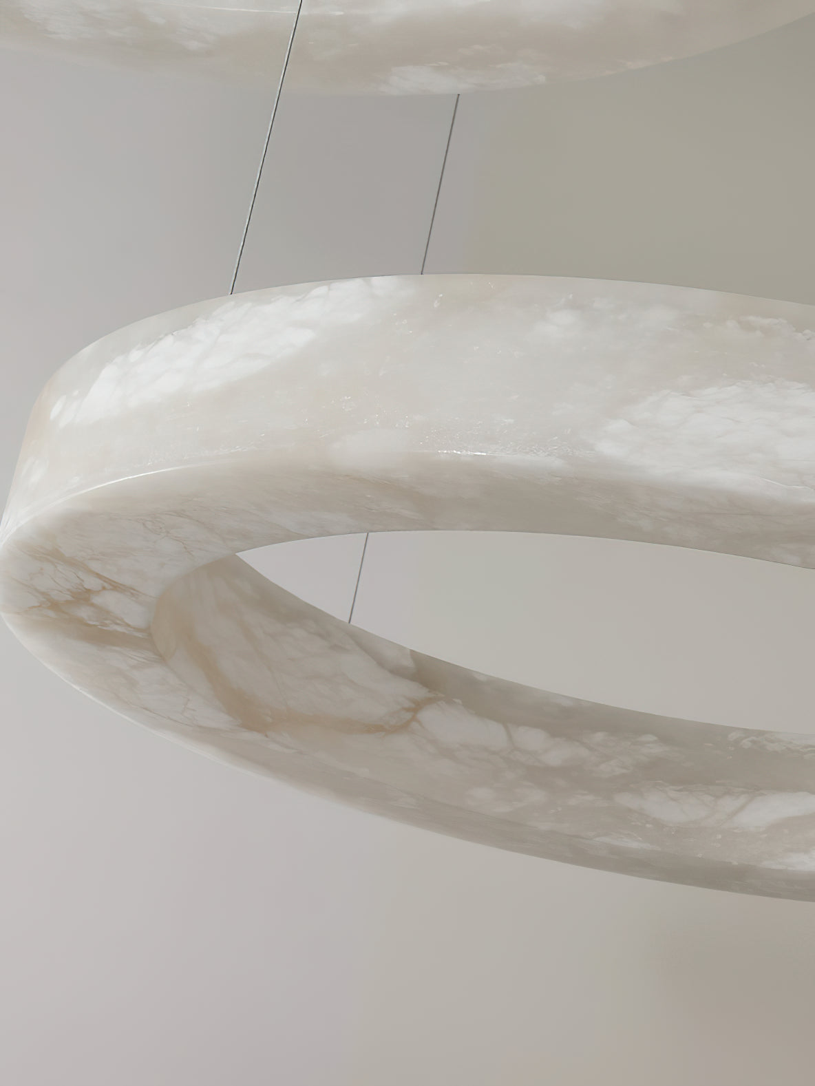 Plotuvyn Luxury Ring Alabaster Chandelier - Letslighting