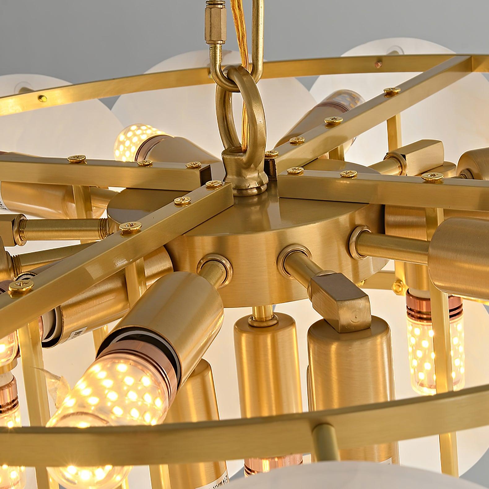 Ulorir Alabaster Chandelier - Letslighting