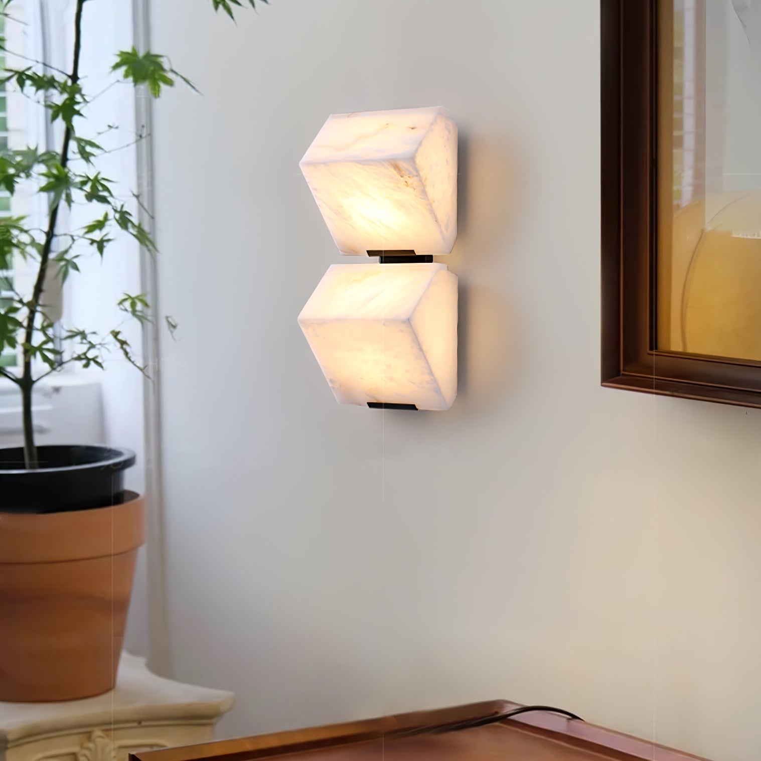 Dione Alabaster Wall Lamp - Letslighting