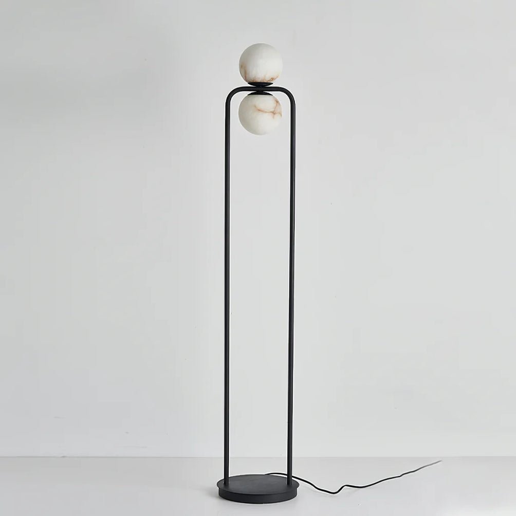 Callista Minimalist Alabaster Floor Lamp - Letslighting