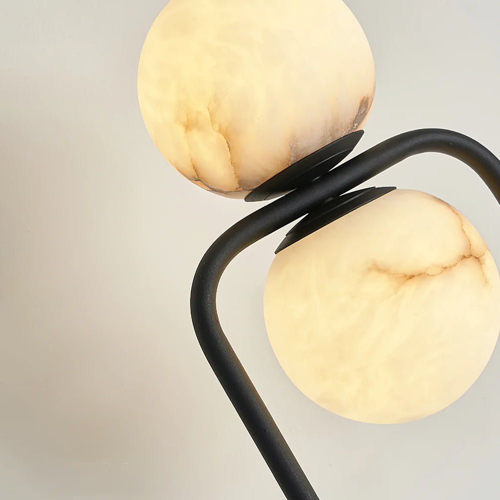 Callista Minimalist Alabaster Floor Lamp - Letslighting