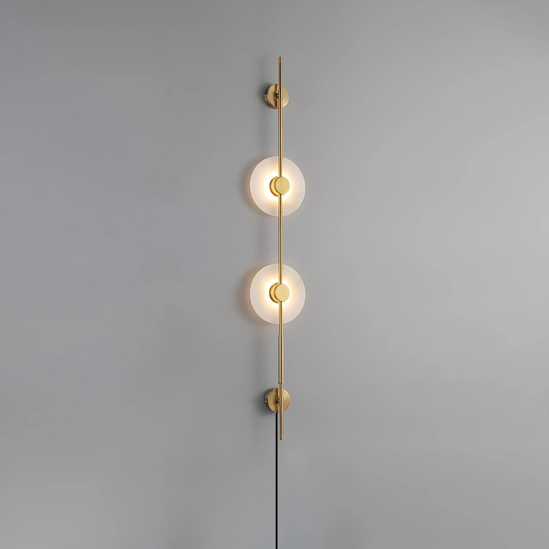Edria Minimalist Alabaster Wall Light - Letslighting