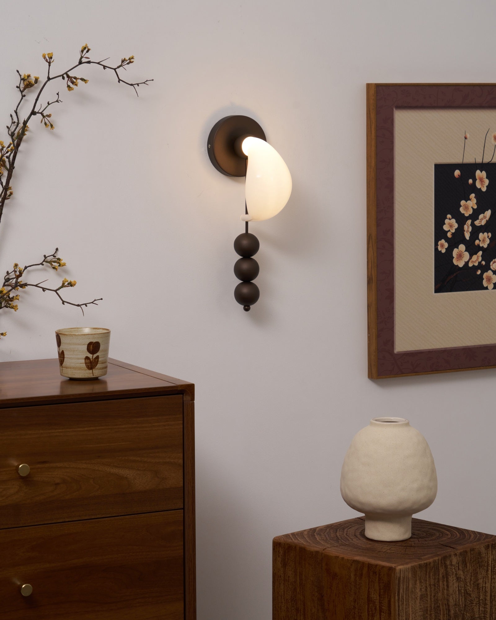 Viphaor Premium Elegance Art Glass Wall Light - Letslighting