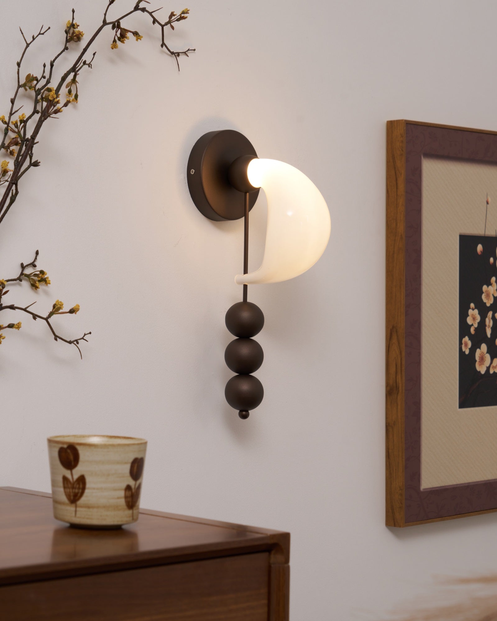 Viphaor Premium Elegance Art Glass Wall Light - Letslighting