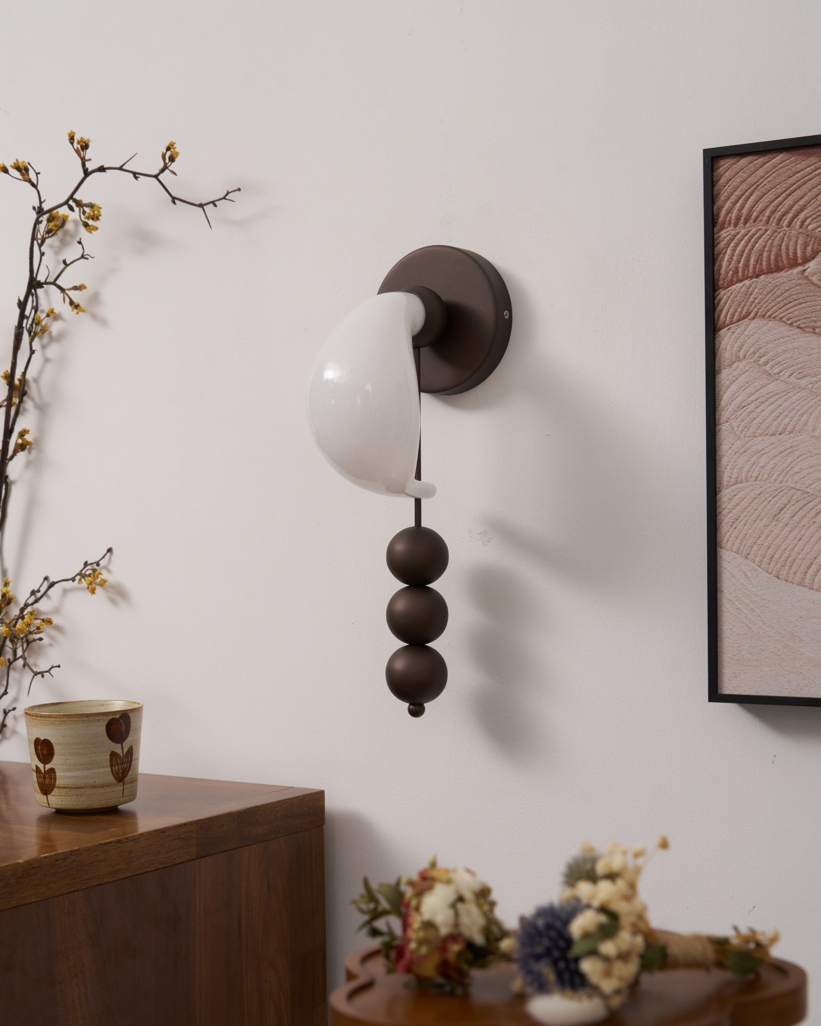 Viphaor Premium Elegance Art Glass Wall Light - Letslighting