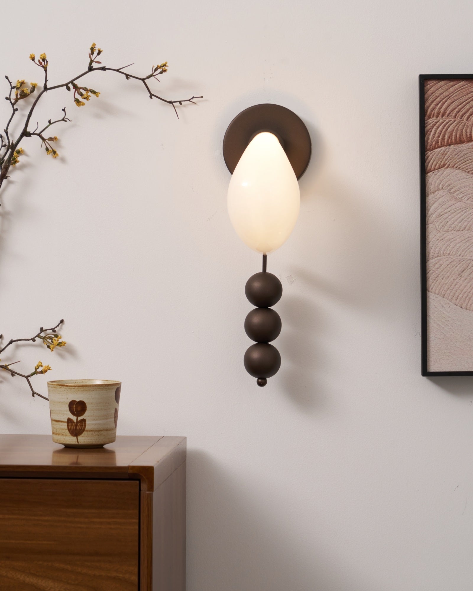 Viphaor Premium Elegance Art Glass Wall Light - Letslighting
