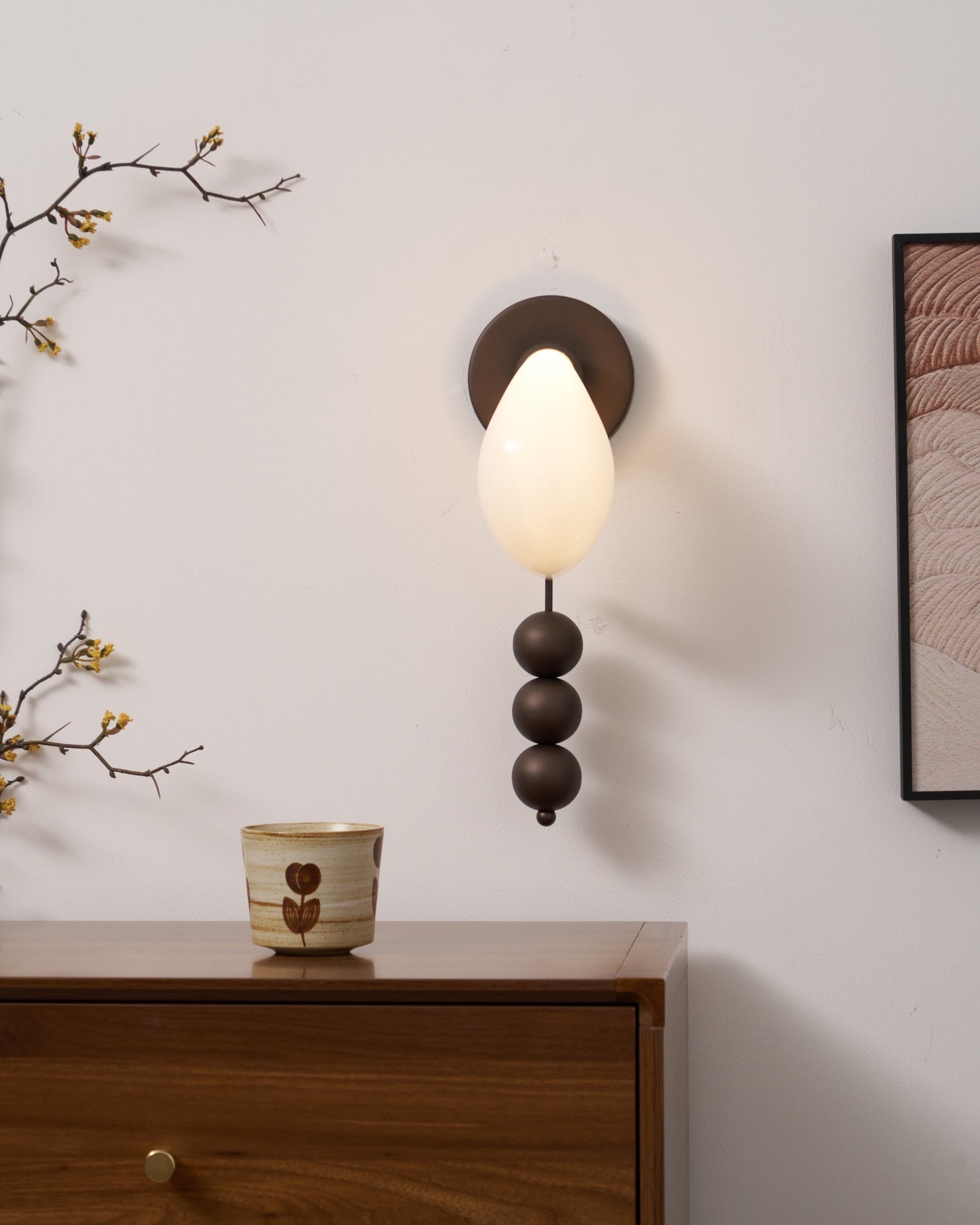 Viphaor Premium Elegance Art Glass Wall Light - Letslighting
