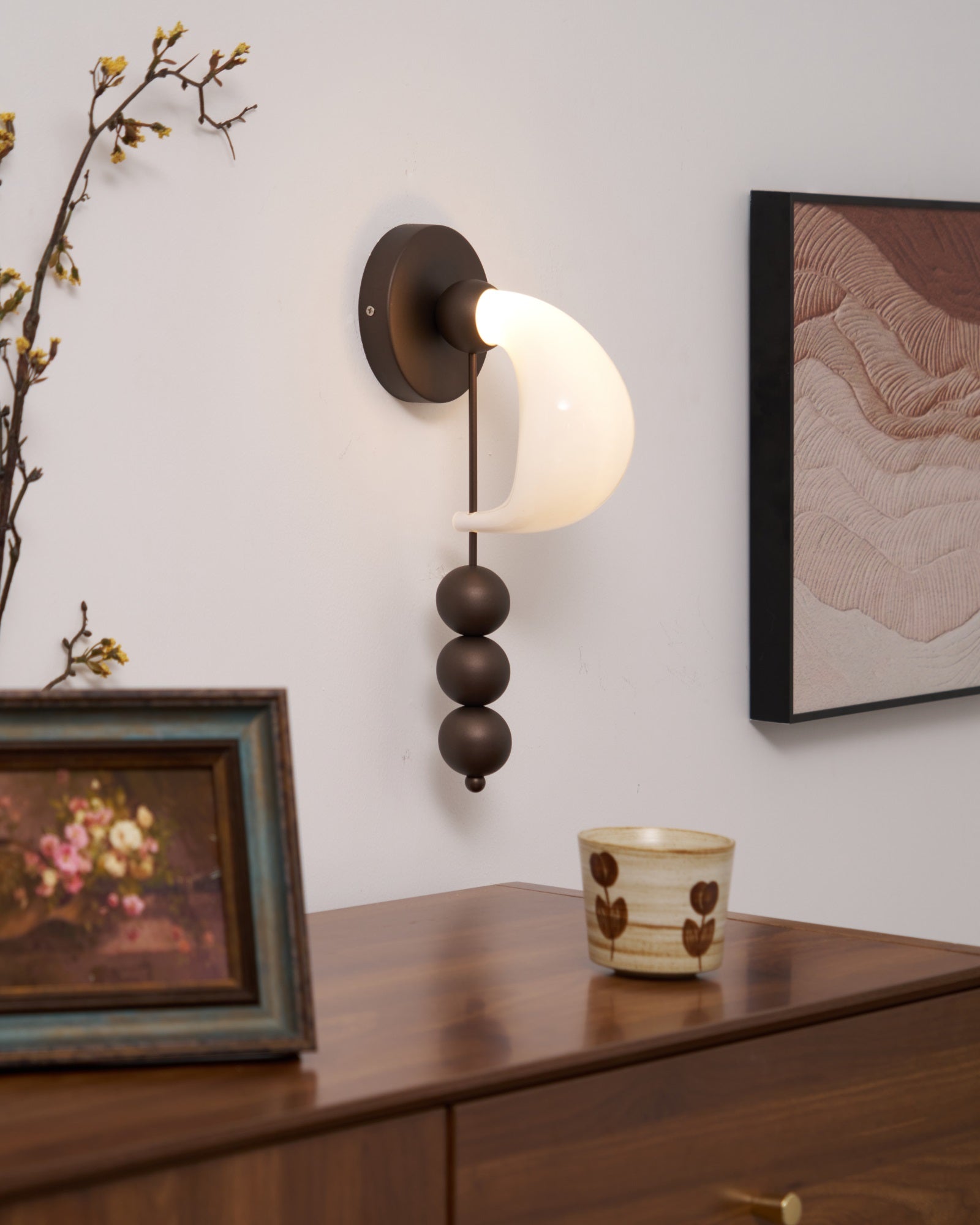 Viphaor Premium Elegance Art Glass Wall Light - Letslighting