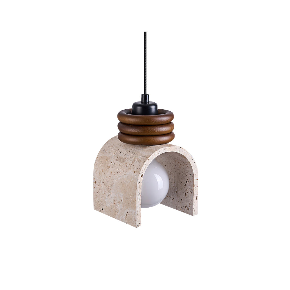 Ritta Sculptural Arch Pendant Lamp - Letslighting