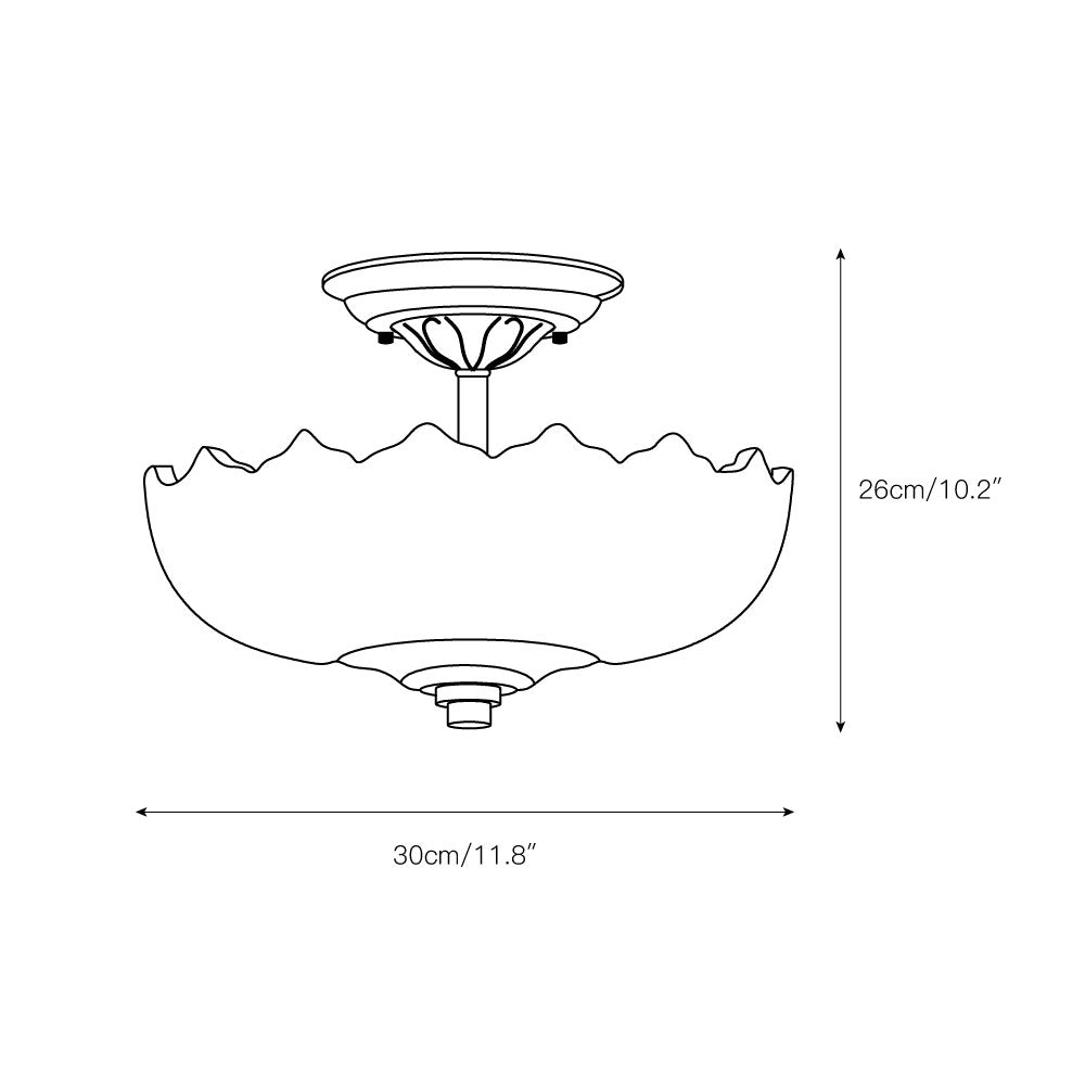Qvistuvyi Postmodern Luxury Glass Ceiling Lamp - Letslighting