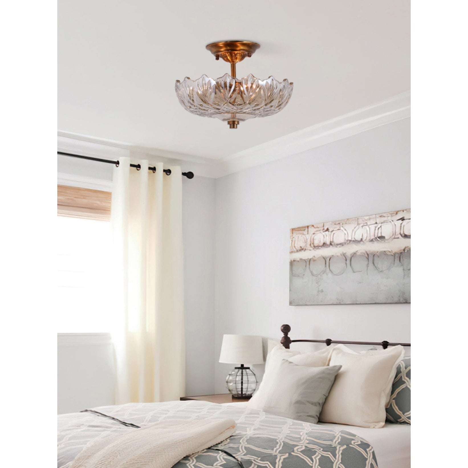 Qvistuvyi Postmodern Luxury Glass Ceiling Lamp - Letslighting