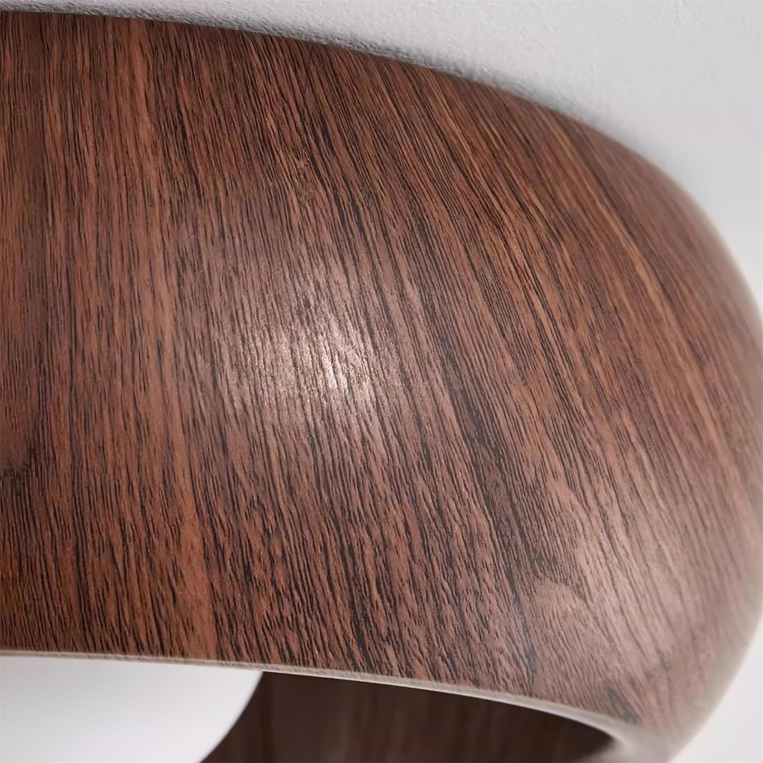 Alana Ceiling Light Minimalist Wood Finish Fixture - Letslighting