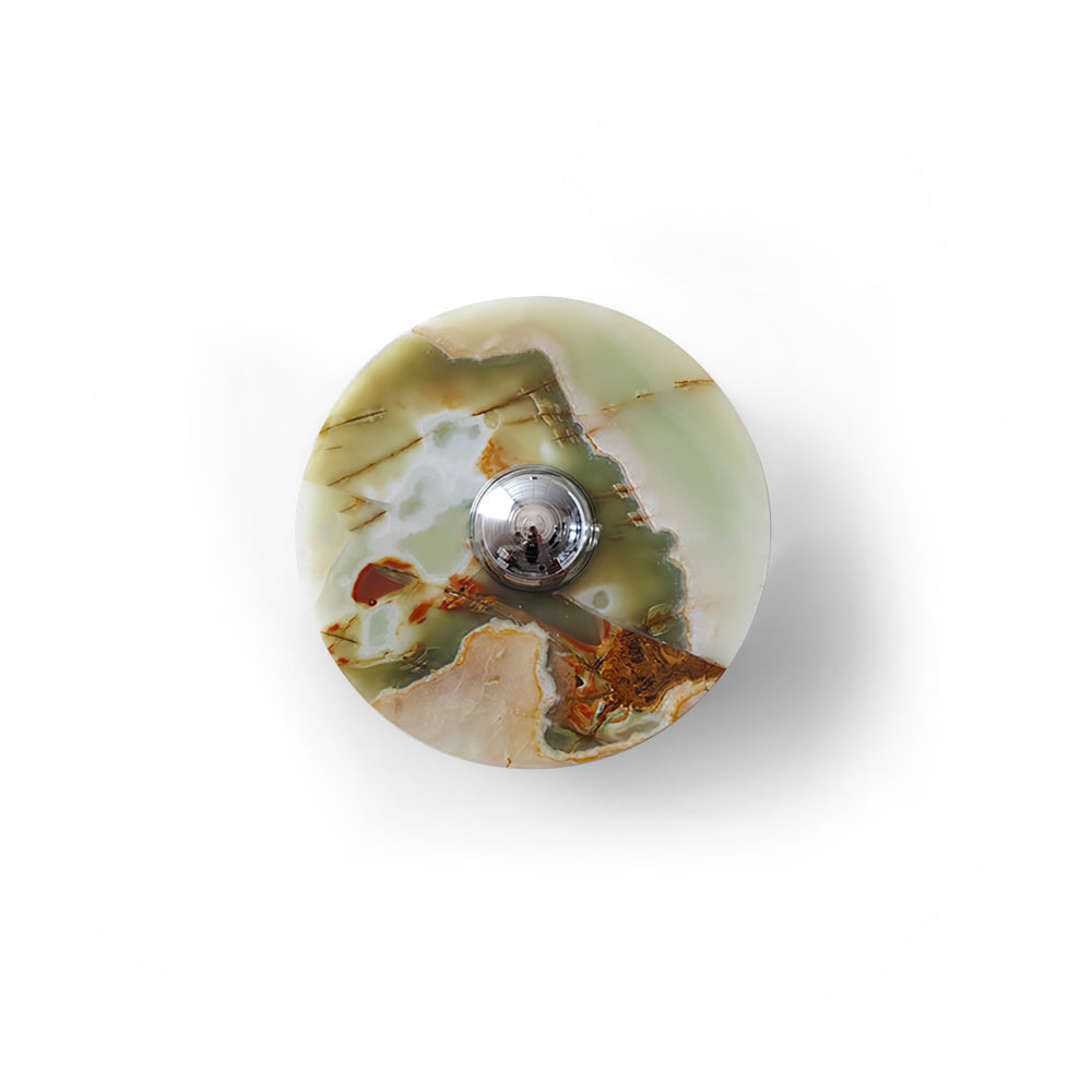 Alba Wall Lamp Green Marble Modern - Letslighting