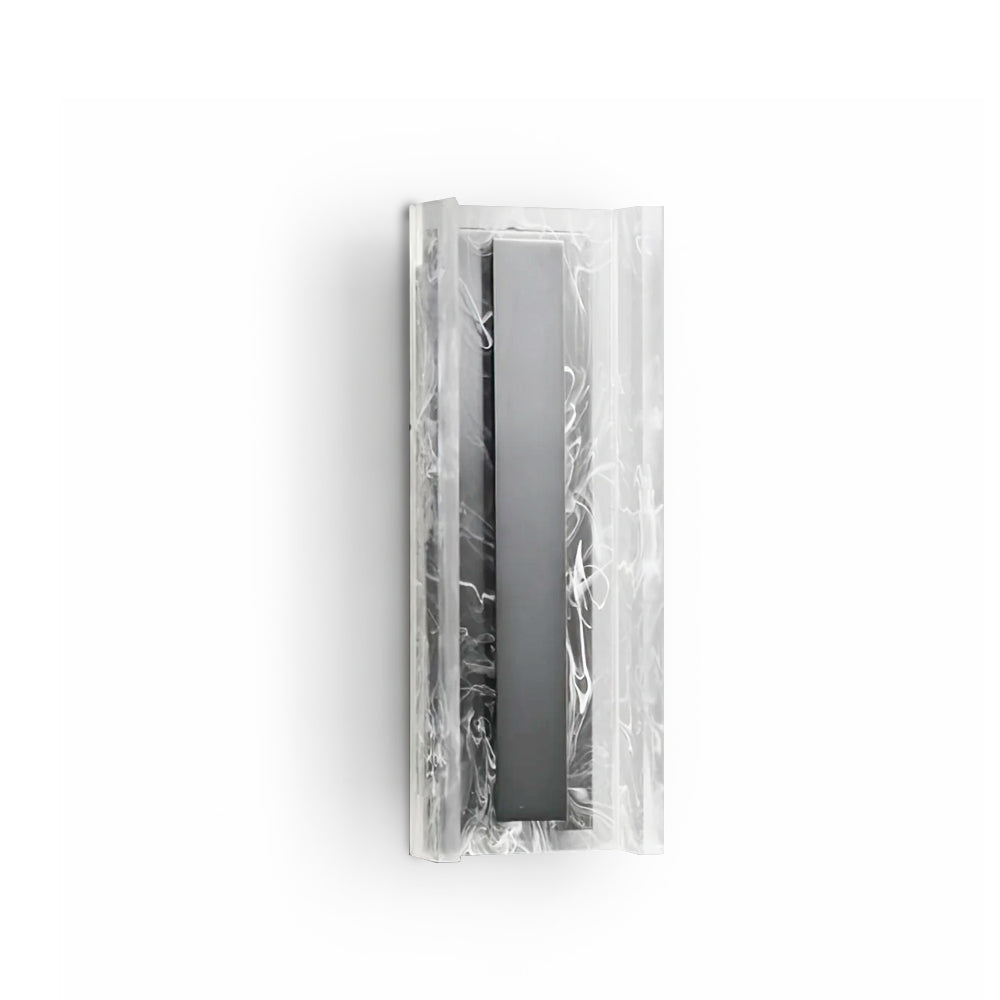 Alberta Wall Lamp Modern Textured Glass Sconce - Letslighting