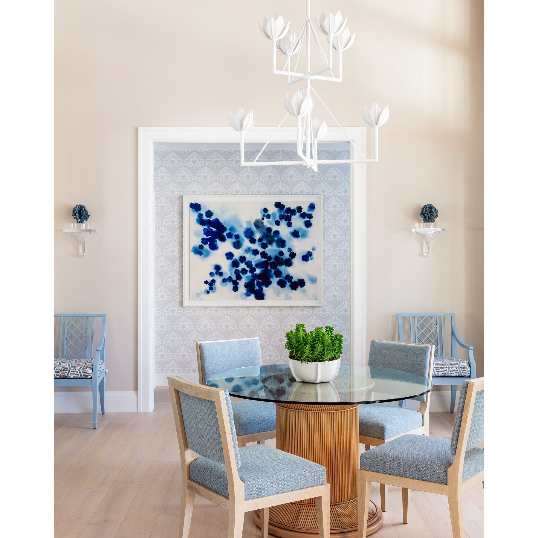 Ulmaris Floral Chandelier - Letslighting