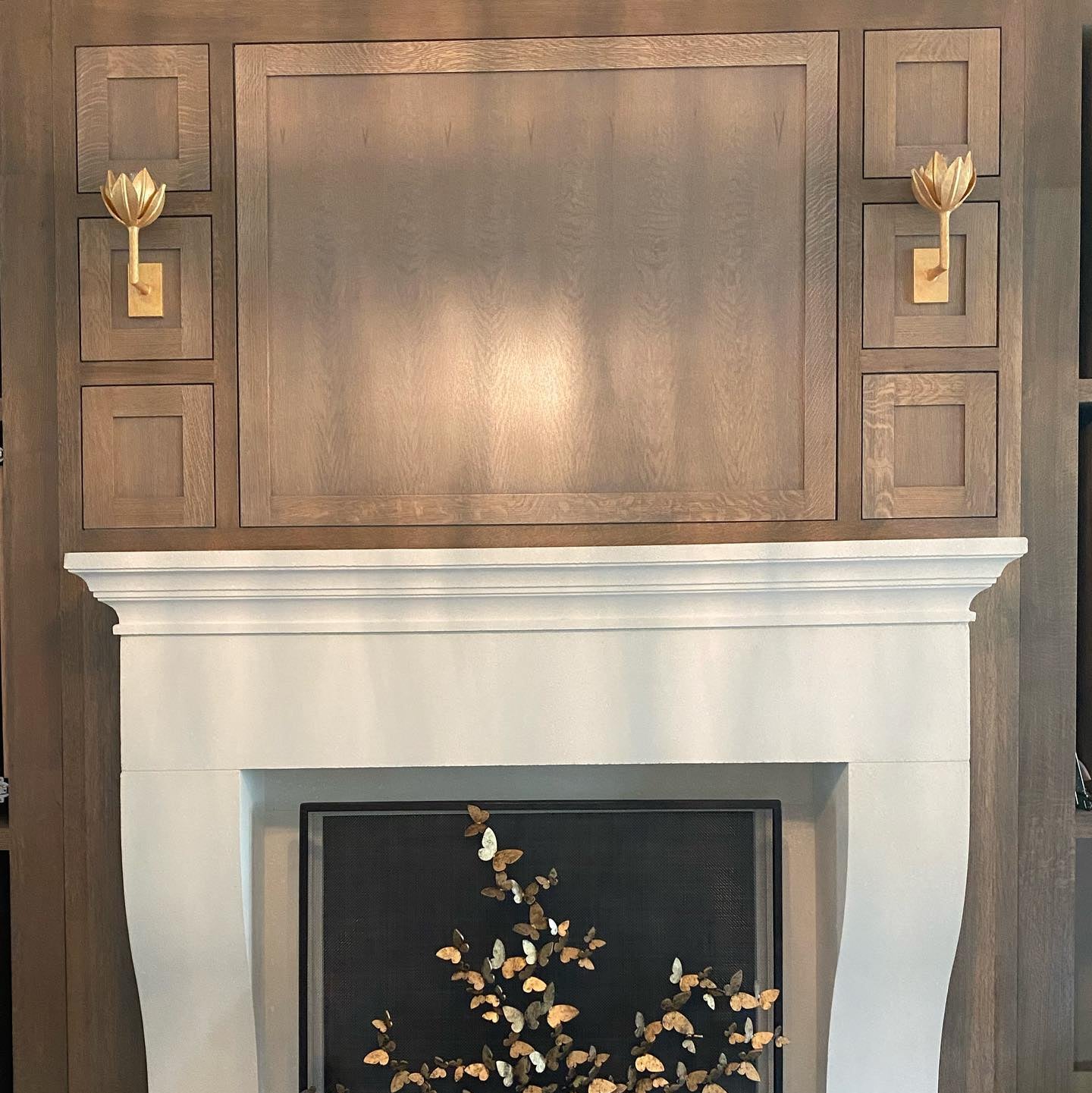 Kristy Wall Lamp Flower