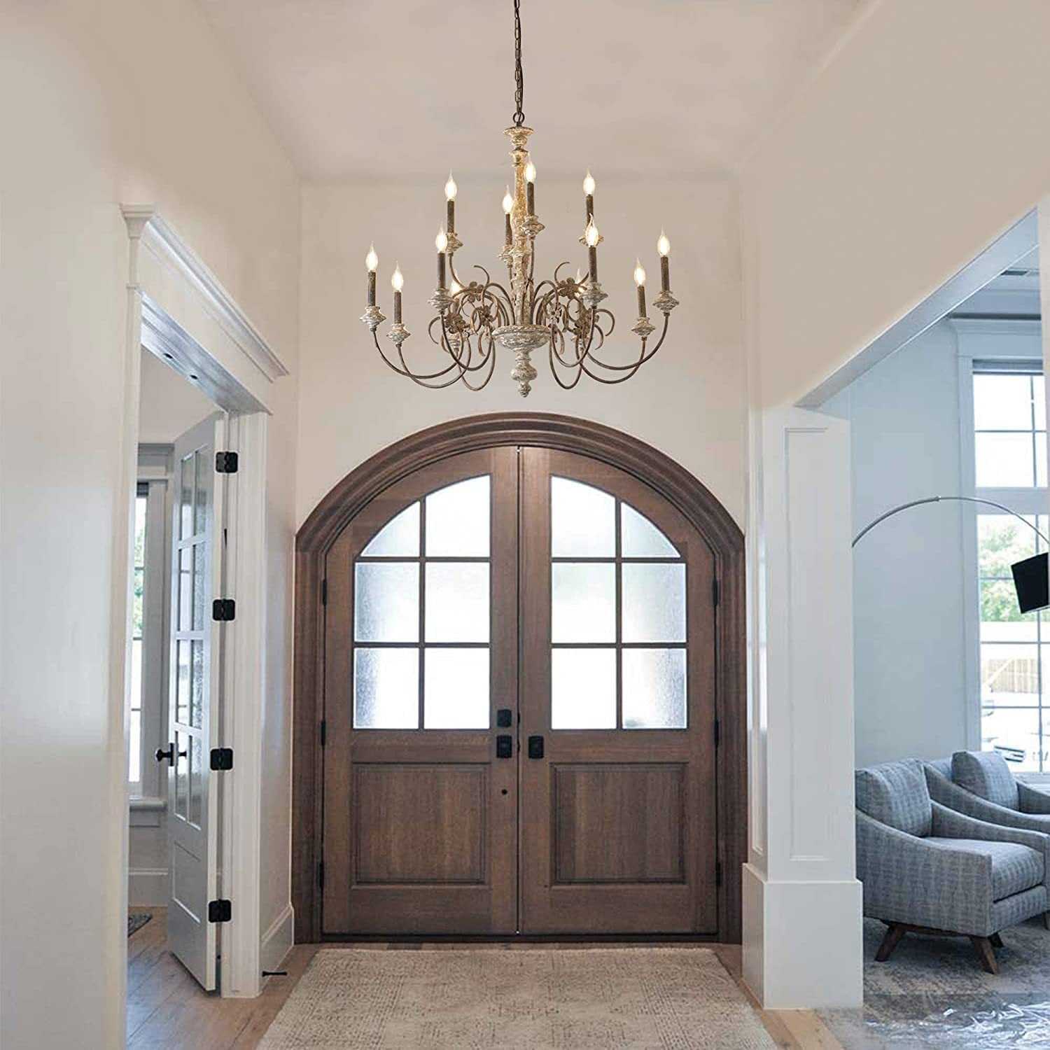 Waegnuvyn Traditional Candle Chandelier - Letslighting