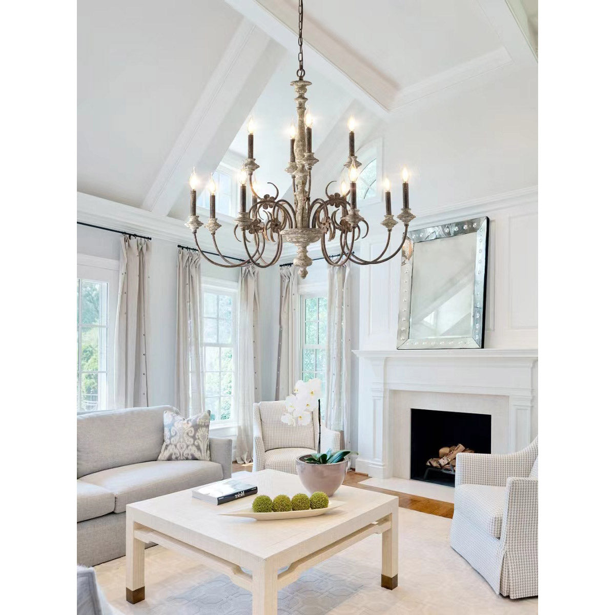 Waegnuvyn Traditional Candle Chandelier - Letslighting