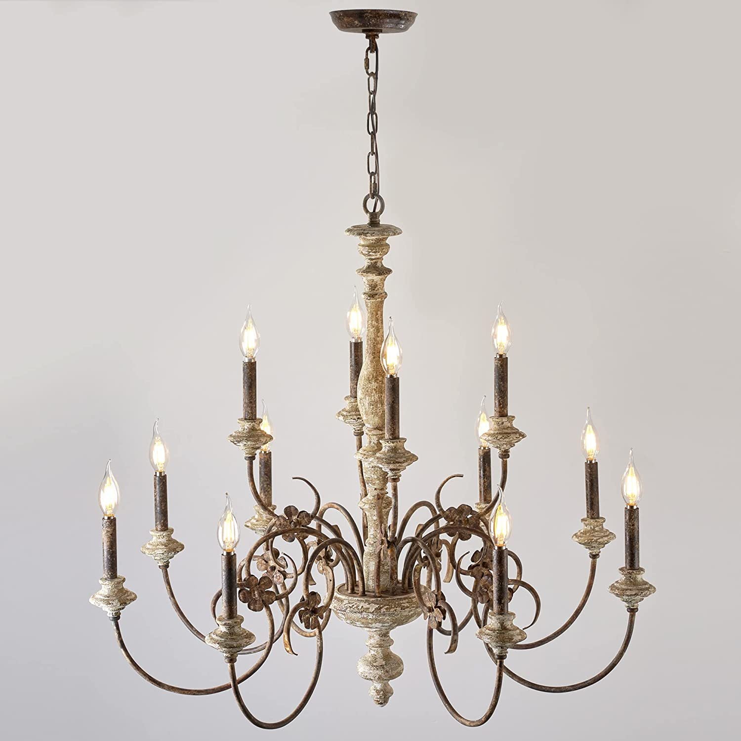 Waegnuvyn Traditional Candle Chandelier - Letslighting