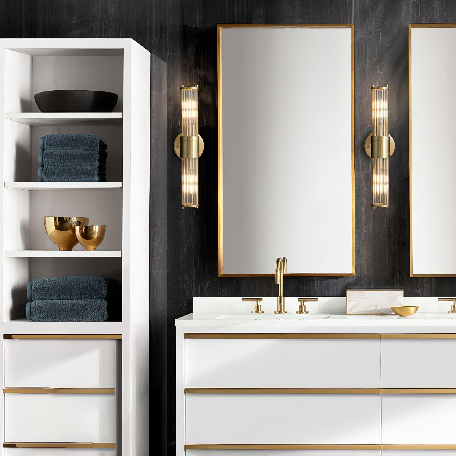 Vevenisra Nordic Art Cylinder Glass Wall Light - Letslighting