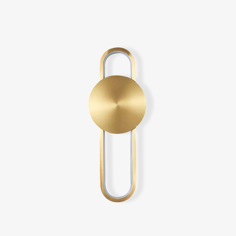 Fable Modern Minimalist Brass Wall Lamp - Letslighting