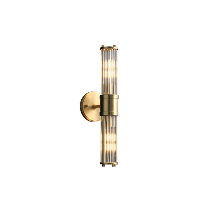 Allen Wall Lamp Glass Rods Modern Brass - Letslighting