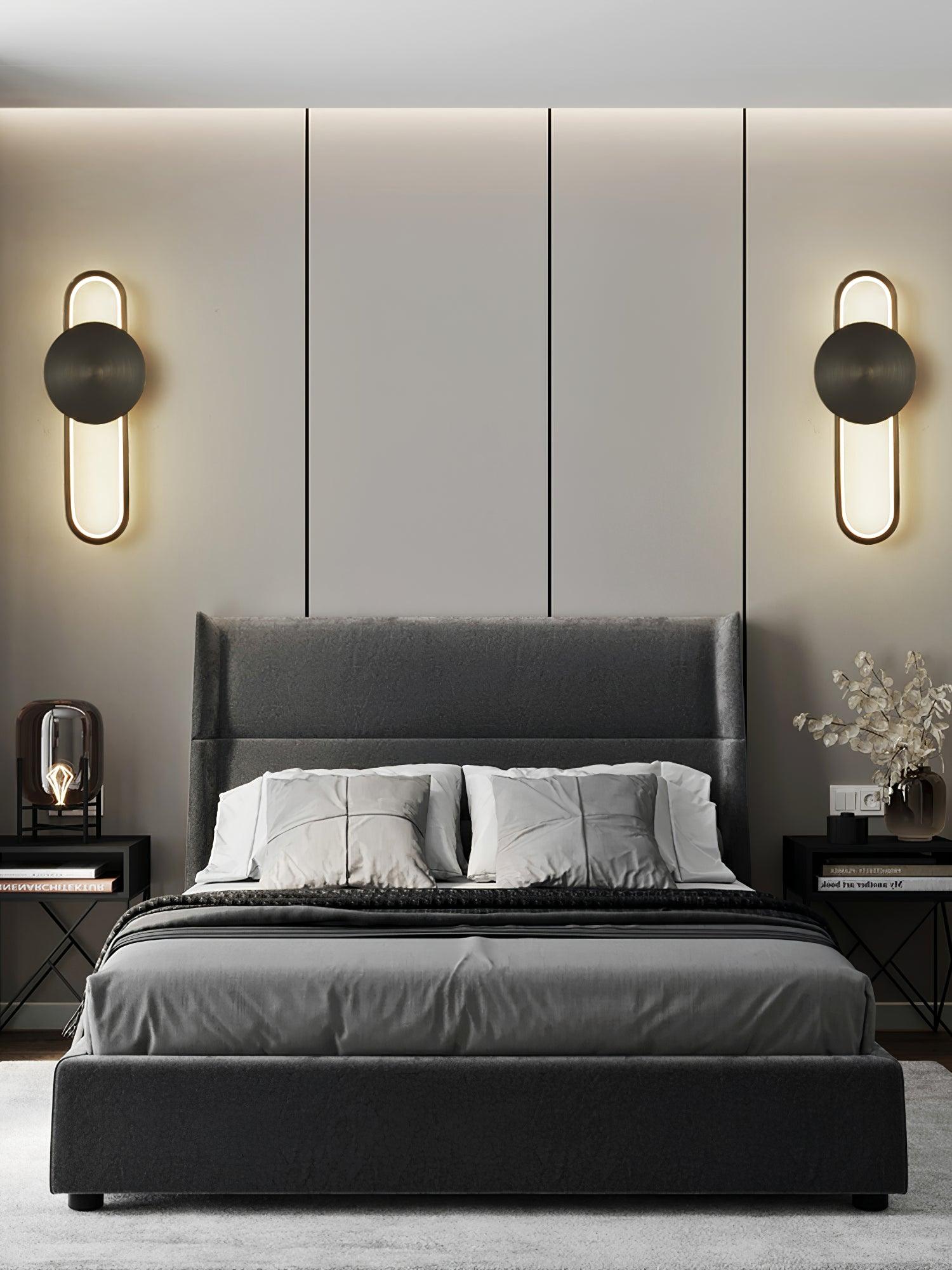 Fable Modern Minimalist Brass Wall Lamp - Letslighting